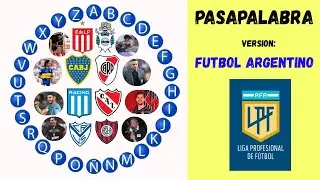 ¿Cuánto sabes de fútbol argentino? ¡Juega al Pasapalabra!