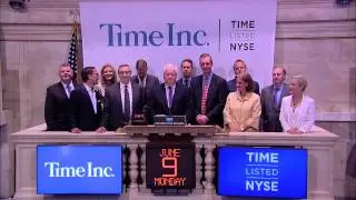 Time Inc rang the NYSE Opening Bell
