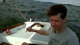 Velejando na Represa de Guarapiranga,  Sailing in S&atilde;o Paulo