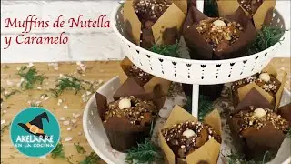 MUFFINS DE NUTELLA Y CARAMELO