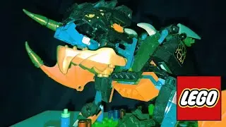 LEGO HORROR STORY, THE CAMPSITE MONSTER (time-lapse)