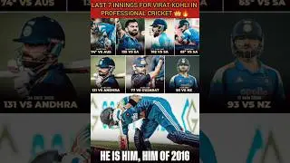 UNREAL CONSISTENCY BY VIRAT KOHLI 👑.#cricket #viral #sg #trending #shorts