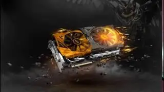 ASUS Strix GeForce GTX 980 / Black & Yellow Explosion / Photoshop Manipulation Speed Art