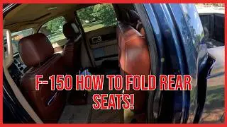 Ford F-150 2009-2014: как сложить задние сиденья!