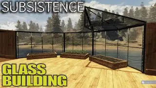 Birch Forest Locked Chest & Glass Building | Subsistence Survival Gameplay | E33