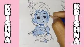 Radhakrishnan pencil drawing||radha krishna chitra #radharanisketch  #radhakrishna 