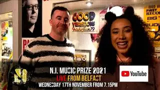 The 2021 NI Music Prize is Live TONIGHT From 7pm!