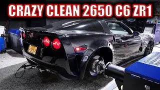 Crazy Clean 2650 C6 Zr1 hits the Dyno