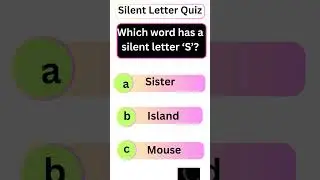 Can You Pass This Silent Letter Quiz? (Most Fail)