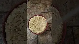 Soak & Salt the Pumpkin Seeds ASMR #shorts