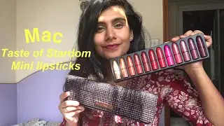 MAC 2019 Holiday Collection | Taste of Stardom Mini Lipstick kit | 12 shades