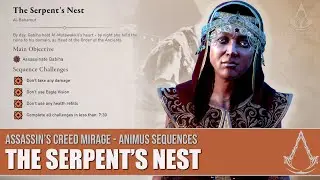 Assassin's Creed Mirage - The Serpent's Nest [All Animus Sequence Challenges]