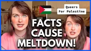 Watch Queers-For-Palestine Activist FREAK OUT After Learning What Palestinians Would Do To Her!