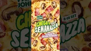 M&eacute;dia a 5&euro; | SEMANAZZA da Papa Johns.