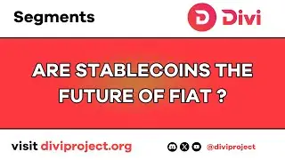 Divi Segments - Are Stablecoins The Future Of FIAT?