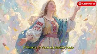 TERÇO DE HOJE   04022026   QUARTA FEIRA MISTÉRIOS GLORIOSOS   04 HORAS k2