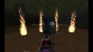 e1 hideous destructor but frag spawns every 32 tics