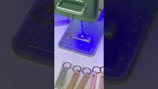 Chaveiro de couro personalizado a laser - xTool Brasil