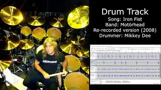 Iron Fist (Motorhead) • Drum Track