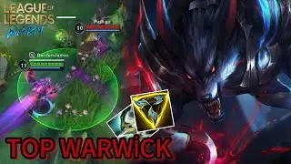 TOP WARWICK İNANILMAZ G&Uuml;&Ccedil;L&Uuml;!! | Wild Rift Warwick Rehberi