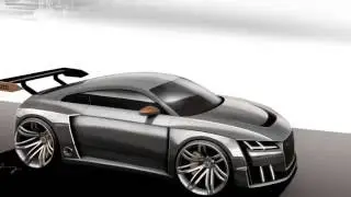 2016 Audi TT CLUBSPORT Turbo Concept - Design Sketch ★HD★ Interior & Exterior