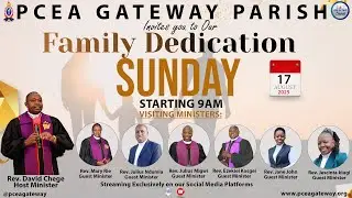 Family Dedication Sunday | 17th August 2025