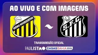 JOGO COMPLETO: NOVORIZONTINO X SANTOS  | PAULIST&Atilde;O CASAS BAHIA