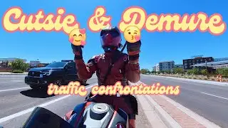 Reactions to Deadpool on a Motorcycle in Arizona: Shenanigans Motovlog #20