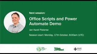 09  JAN KAREL PIETERSE   Office Scripts and Power Automate Demo