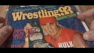 VR for @Kaneda383 Hulk Hogan Wrestling Magazine collection. #hulkhogan #wrestling 