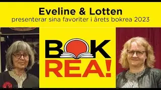 Evelines och Lottens favoriter i &aring;rets bokrea 2023