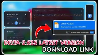 [ NEW ] Delta 2.635 Latest Version Download Link - Fixed Bugs, No Crash ( MEDIAFIRE DOWNLOAD )