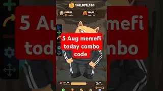 memefi today combo level 9 all 5 Aug #sorts #new #memefi #mysingingmonsters