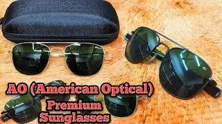 AO (American Optical) কাঁচের প্রিমিয়াম সানগ্লাস। ১০০% UV Protection Glass #timezan #sunglasses 