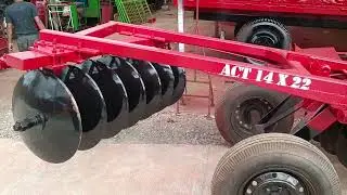 Trailing Harrow with 7x7 Disc from ACT Equity Machineries