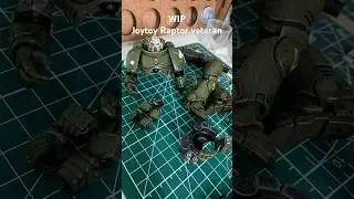 WIP Joytoy Raptor veteran #joytoy #warhammer40k #raptors #spacemarines #3dprinting #custom