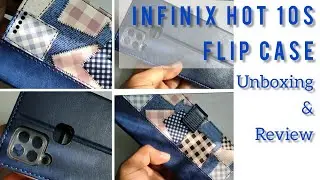 Infinix Hot 10S Best Back cover |MYSHANZ flip cover for Infinix Hot 10S | Unboxing & Review