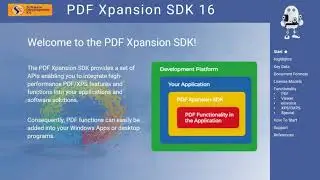 PDF Xpansion SDK 16: PDF, PDF/A & eInvoicing with ZUGFeRD, FacturX and XRechnung