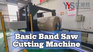 Basic Band Saw Paper Roll Cutting Machine