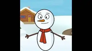 ❄️ Песня о праздниках &laquo;Снеговик&raquo; | Простая праздничная песня, дружелюбная к сенсорным ощущениям #...