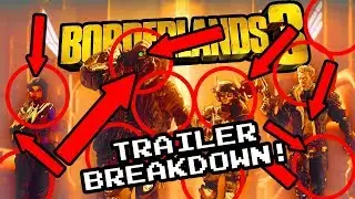 Borderlands 3 Trailer Breakdown! - 6,274,381 Things YOU MISSED!!!!!