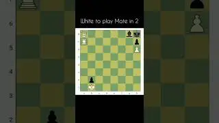Trickiest Mate in two White To Move ( Mate In two ) ♟️