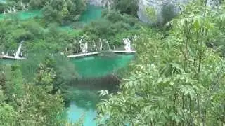 Plitvice Lakes National Park (HD) Pearl of Croatia - World Natural Heritage (with a little dog)