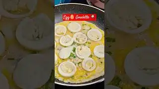 Egg omelette🥚🍳🔥 | Healthy breakfast 🤤 🍳#shorts #food #recipe