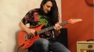 Aristides OIO Red Metallic 010 Demo on Suhr Badger 30
