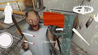 Granny on playing and granny player 😁 granny horror house game play 