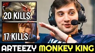 ARTEEZY First time Monkey King on 7.30e New Patch &mdash; ft New IMBA Hero Marci