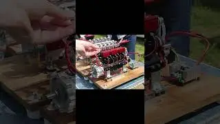 Upgrade VR5 Model Engine with Multipoint Fuel Injection/VR5 Modellmotor mit Einspritzung #rc #engine