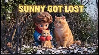 Milo & Sunny Cat Adventure: Sunny is Lost in the Winter Park!