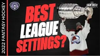 Fantasy Hockey Advice - WHAT ARE THE BEST LEAGUE SETTINGS? - Fantasy Hockey Draft Strategy